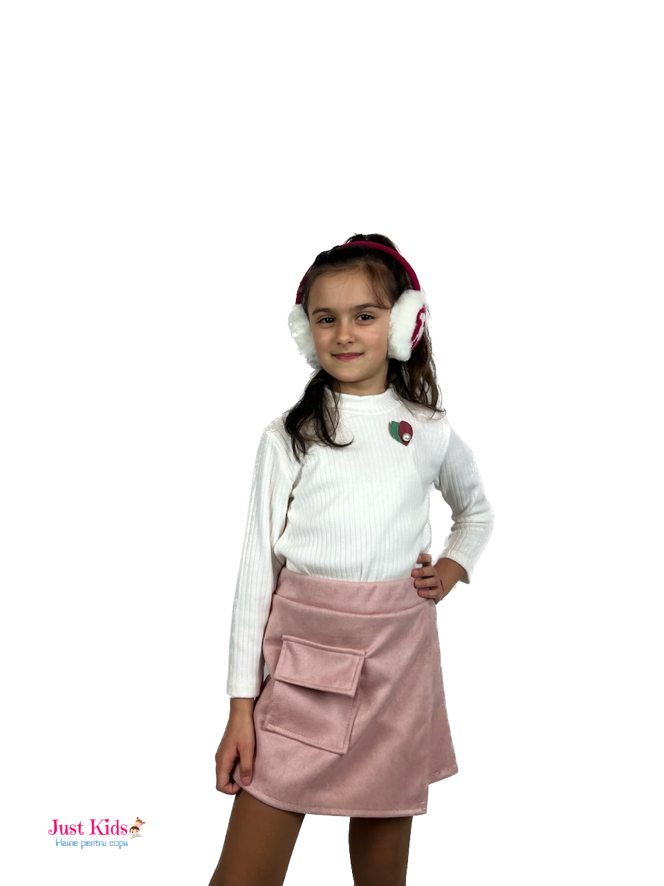 Set Elegance 2 piese, Bluza si fusta tip pantalon, 4-14 ani