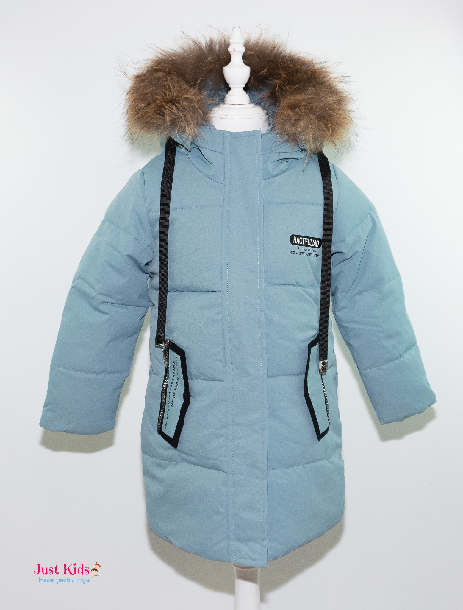 Geaca Hoty, Verde, 4-8 ani