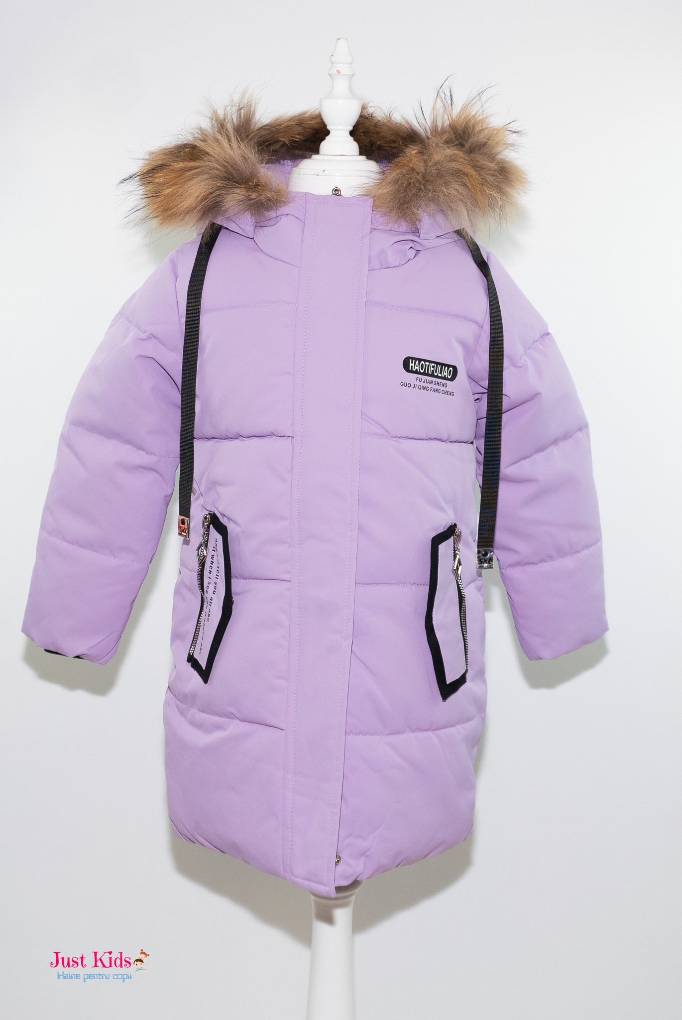 Geaca Hoty, Mov, 4-8 ani